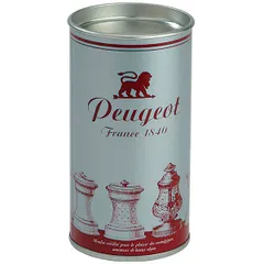 Мельница для соли «Пэлэс» металлический механизм бук,посеребрен. ,H=10см коричнев., изображение 2