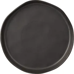 Plate “Shade” ceramics D=260,H=15mm black