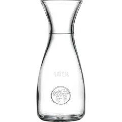 Jug “Bacchus” glass 1.2l D=80/105,H=265mm clear.