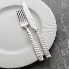 Нож столовый «Кэролин» сталь нерж. ,L=23,8см металлич., изображение 2