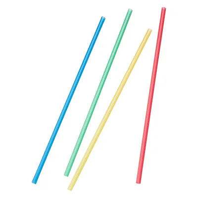 Трубочки со сгибом в индивидуальной упаковке[250шт] полипроп. D=5,L=210мм разноцветн., изображение 4