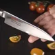 Нож кухонный «Осака» односторонняя заточк сталь нерж.,полиоксиметилен ,L=370/240,B=35мм, изображение 6