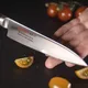 Нож кухонный «Осака» односторонняя заточка сталь нерж.,полиоксиметилен ,L=370/240,B=35мм, изображение 6