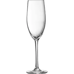 Flute glass “Cabernet”  chrome glass  240 ml  D=70, H=235mm  clear.