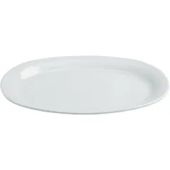 Dish “Portofino” oval  porcelain ,H=30,L=405,B=290mm white