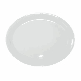 Блюдо «Америка» овальное фарфор ,H=25,L=250,B=200мм белый