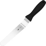 Лопатка изогнутая сталь нерж.,пластик ,L=33/22,B=4см металлич.,черный