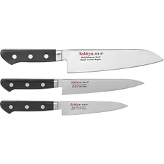 Set of knives of the Osaka series [3 pcs]  stainless steel, polyoxymethylene
