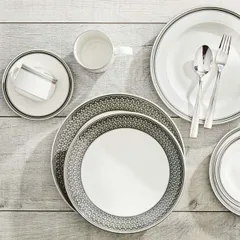 Кружка «Бид Траффл Вош» фарфор 285мл белый,серый, изображение 2