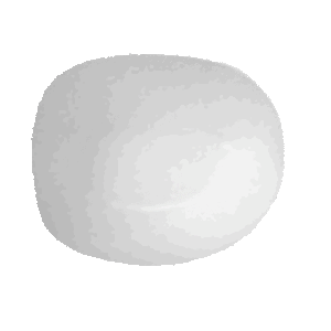 Блюдо «Исола» для овощей фарфор ,H=4,L=24,B=14см белый