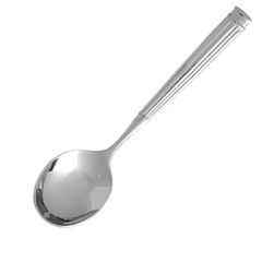 Broth spoon "Doria"  stainless steel.