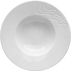 Deep plate “C-Class Melody”  porcelain  0.5 l  D=29, H=6cm  white