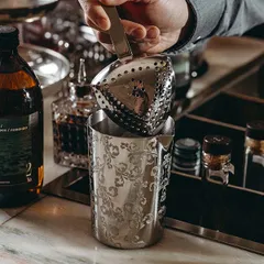 Стакан смесительный «Пробар Премиум Мотиво» с рисунком сталь нерж. 0,5л D=90,H=165мм серебрист., изображение 4