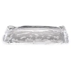 Блюдо сервировочное «Фрост» стекло ,L=25,B=11см прозр., изображение 2