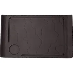 Блюдо для подачи «Базальт» керамика ,H=20,L=395,B=240мм черный