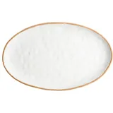 Блюдо «Грасп» овальное керамика ,H=23,L=290,B=180мм белый, Цвет: Белый