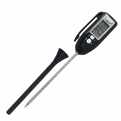 Electric thermometer (-40+260C)  stainless steel , L=19.5/11.5cm