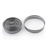 Форма-резак «Круг» (набор)[7шт] сталь нерж. металлич.