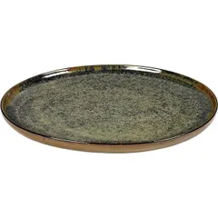 Plate “Surfis” ceramics D=240,H=15mm gray