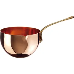 Bowl for water bath  copper  1.8 l  D = 16 cm