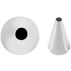 Набор кондитерских насадок «Круг»[6шт] сталь нерж. D=30/10,H=50,L=115,B=60мм металлич.