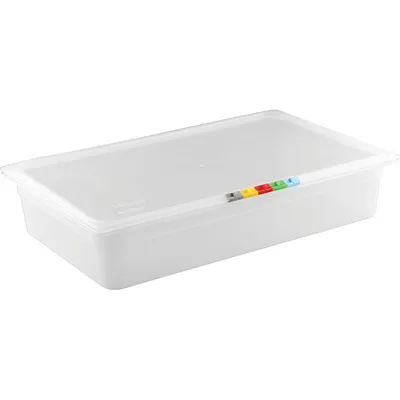 Гастроемкость GN 1/1 без крышки полипроп. 12,6л ,H=10,L=53,B=32,5см прозр.