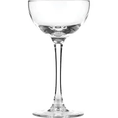Champagne saucer “Eden” glass 120ml D=90,H=155mm clear.