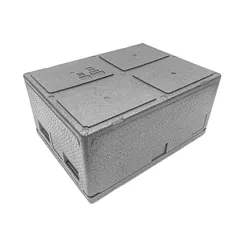 Термоконтейнер «Лайт» до 30 кг полипроп. 109л ,H=39,L=80,B=60см черный, изображение 2