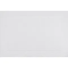 Салфетка сервировочная поливинилхл. ,L=45,B=30см прозр.,белый