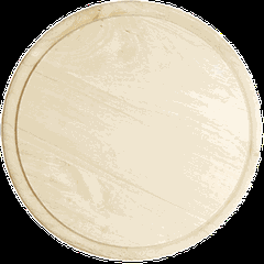 Доска разделочная бук D=30,H=15см св. дерево