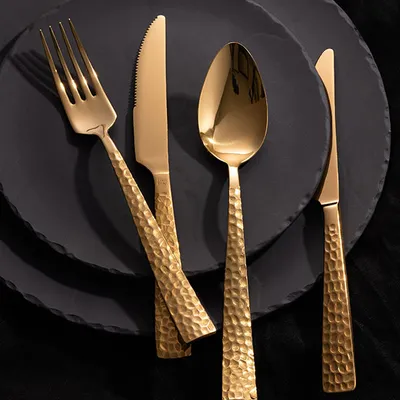 Нож десертный «Палас Мартелато» сталь нерж. золотой, изображение 3