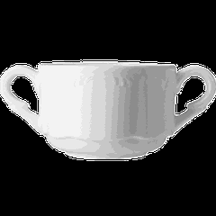 Чашка бульонная «В.Виена» фарфор 300мл D=100,H=65,L=160мм белый