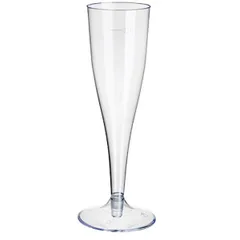 Flute glass[20pcs] polystyrene 100ml D=50,H=175mm