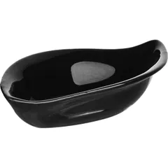 Salad bowl “Kunstwerk”  porcelain  58 ml , H=20, L=135, B=75mm  black