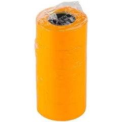 Label tape 21*12/800 orange straight (180)[10pcs]