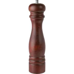 Salt/pepper mill, ceramic mechanism  wood, stainless steel  D=60, H=265mm  brown, silver.