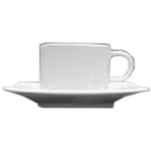 Чашка чайная «Виктория-отель» фарфор 190мл D=80,H=60,L=105мм белый
