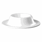 Подставка для яйца набор[4шт] пластик D=85,H=20мм белый