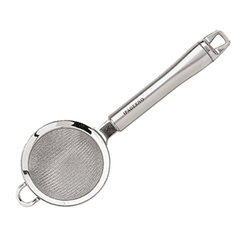 Strainer for broth  stainless steel  D=7, L=23 cm  metal.