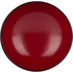 Мисосупница пластик 300мл D=115,H=60мм черный,красный, изображение 2