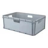 Ящик для продуктов «Евробокс» сплошной (от -20 °C) полипроп. 45л ,H=22,L=60,B=40см серый