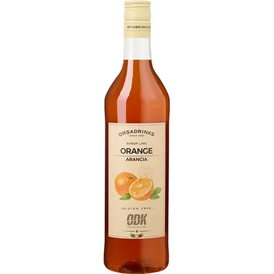 Сироп «Апельсин» ODK пластик 1л D=8,H=32см, Состояние товара: Новый, Вкус: Апельсин, Материал: Пластик, Объем по данным поставщика (мл): 1000