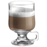 Бокал для горячих напитков «Айриш Кофе» Панч стекло 120мл D=6,H=85,L=64мм прозр.