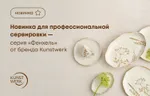 Новинка для профессиональной сервировки – серия «Фенхель» от бренда Kunstwerk