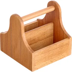 Подставка для мельниц для специй бук ,H=15,L=15,B=15см св. дерево