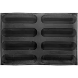 Форма кондитерская «Мини-багет» на листе 60*40см силикон ,H=30,L=259,B=64мм