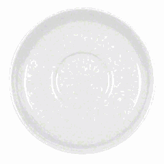 Saucer “Bonn” porcelain D=11.3cm white