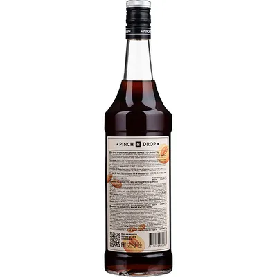 Сироп «Амаретто» Pinch&Drop стекло 1л D=85,H=330мм, Состояние товара: Новый, Вкус: Амаретто, Материал: Стекло, Объем по данным поставщика (мл): 1000, изображение 2
