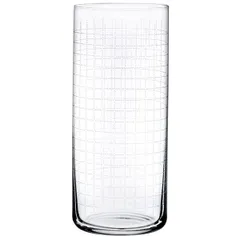 Highball "Finess Grid"  chrome glass  350 ml  D=51, H=127 mm  clear.