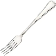 Fish fork "Expo"  stainless steel  metal.